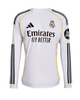 Billige Fotballdrakt Real Madrid Replika Hjemmedrakt 2025-26 Langermet Billige Fotballdrakt Real Madrid Replika Hjemmedrakt 2025-26 Langermet